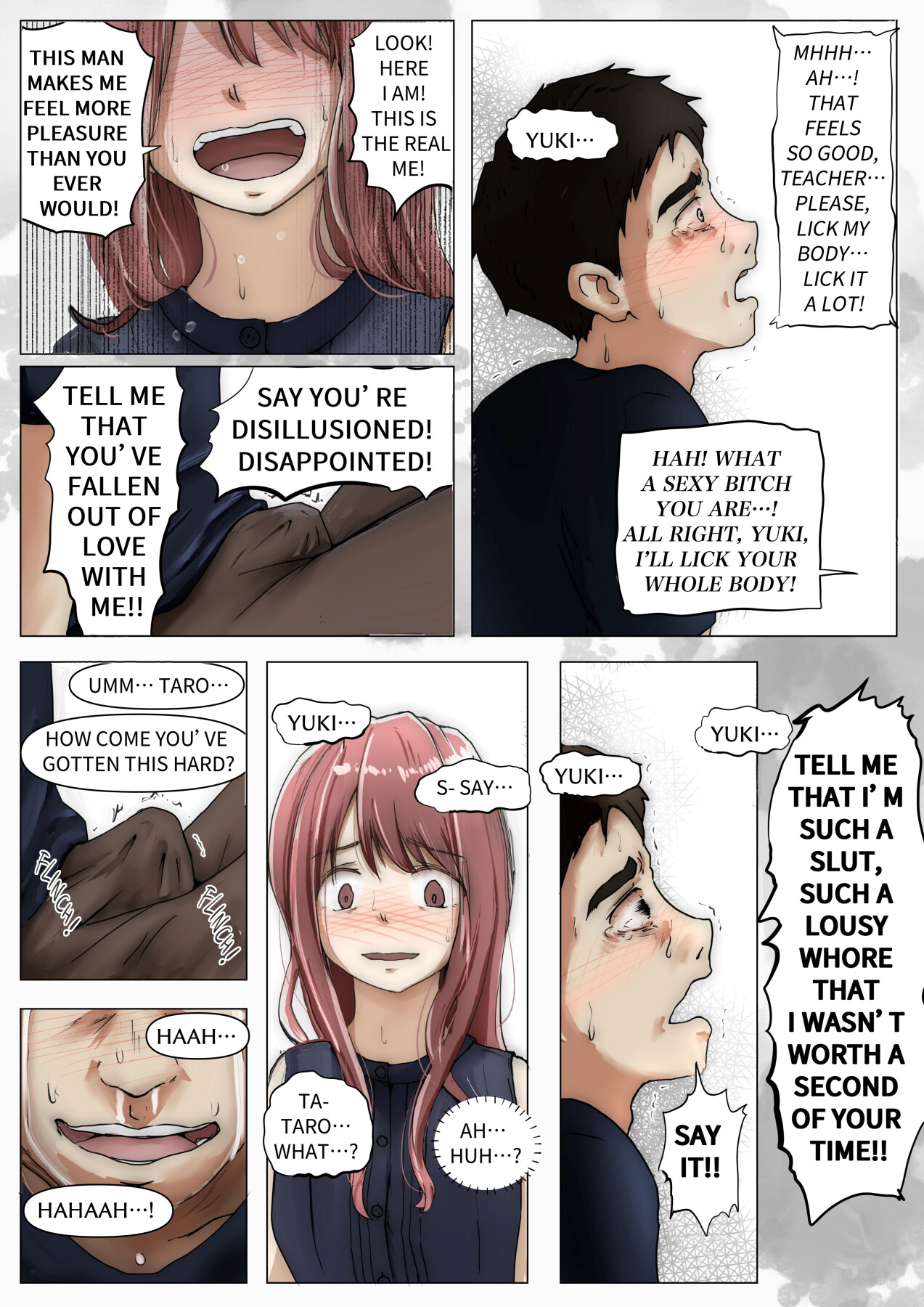 Hentai Manga Comic-The Real Girlfriend 3 -Even if another man is having her…--Read-33